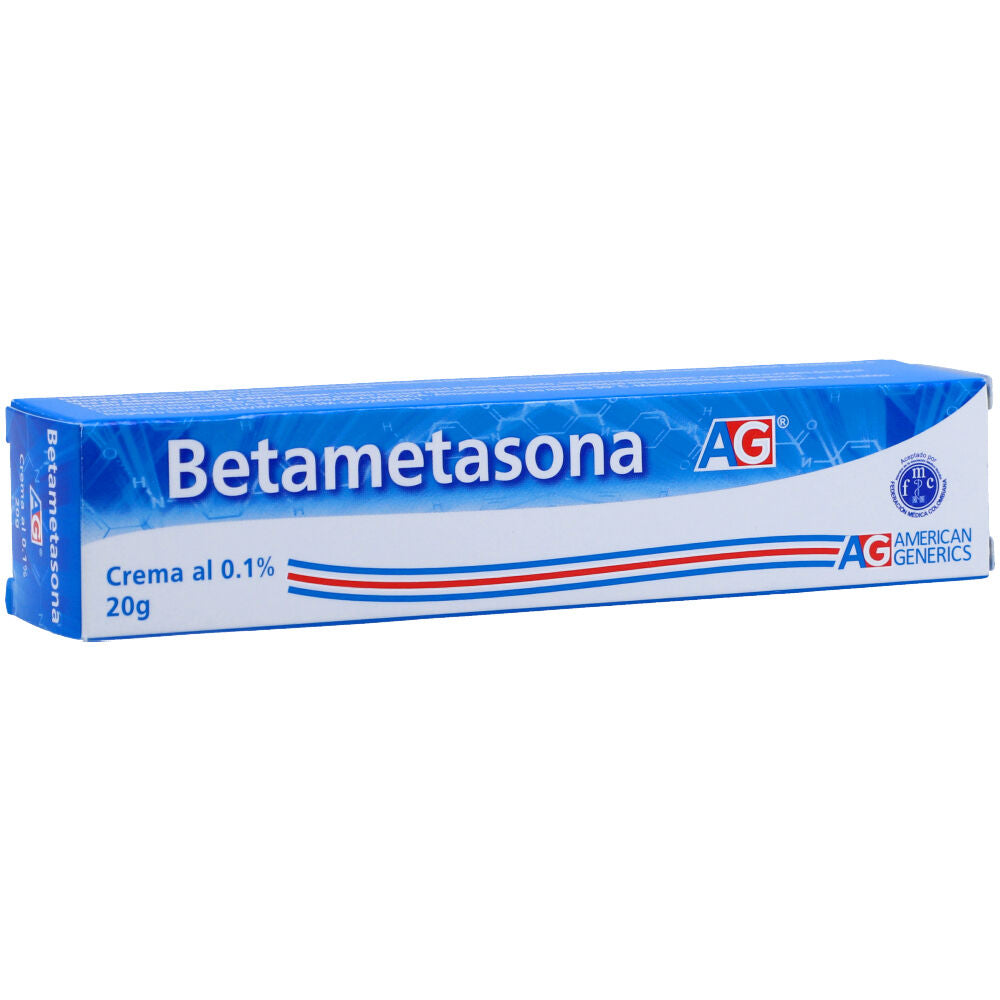 Betametasona 0.1% crema x 20 gramos (AG)