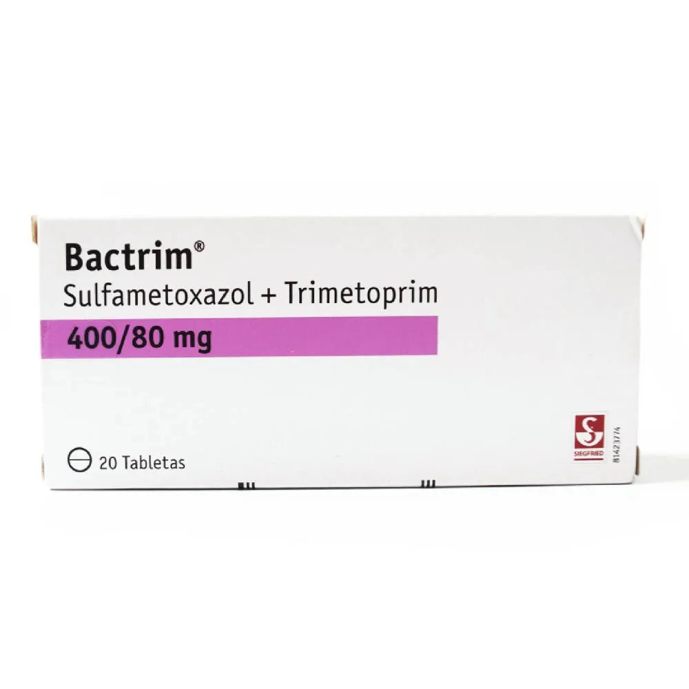Bactrim 80/400 mg x 20 tabletas