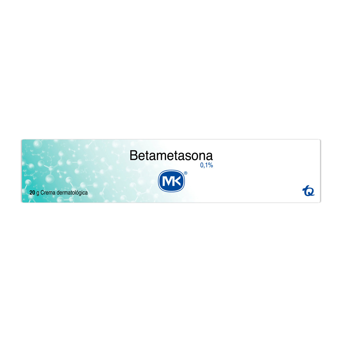Betametasona 0.1% crema x 20 gramos (MK)
