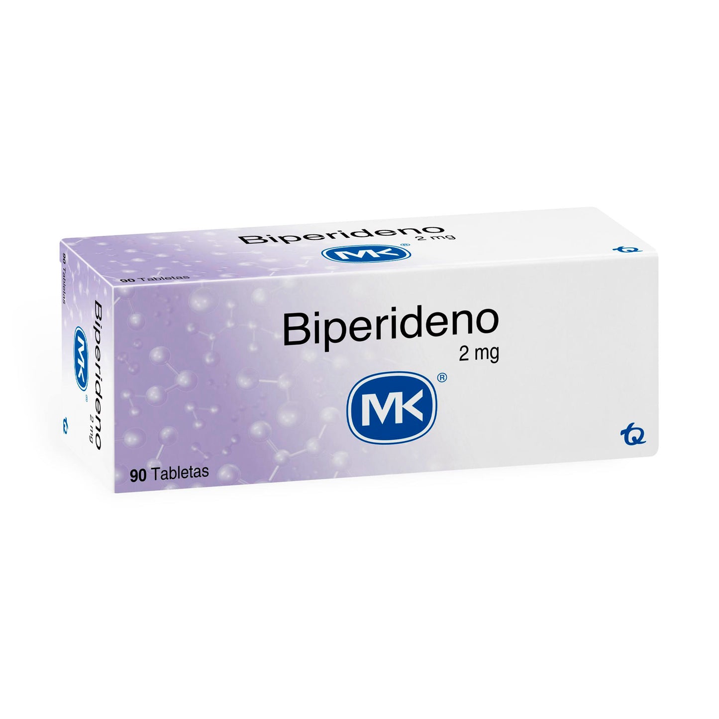 Biperideno 2 mg x 90 tabletas (MK)