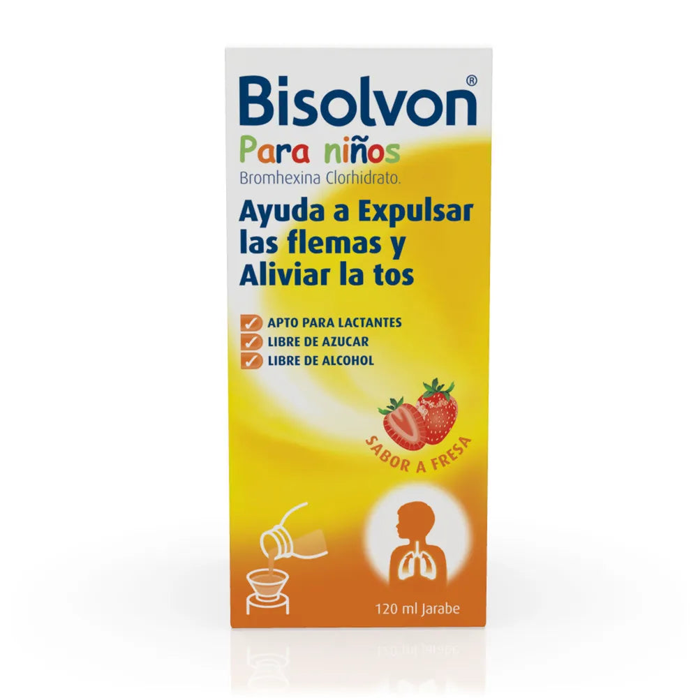 Bisolvon Niños jarabe x 120 ml