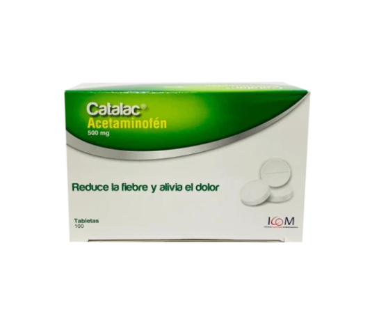 Catalac 500 mg x 100 tabletas