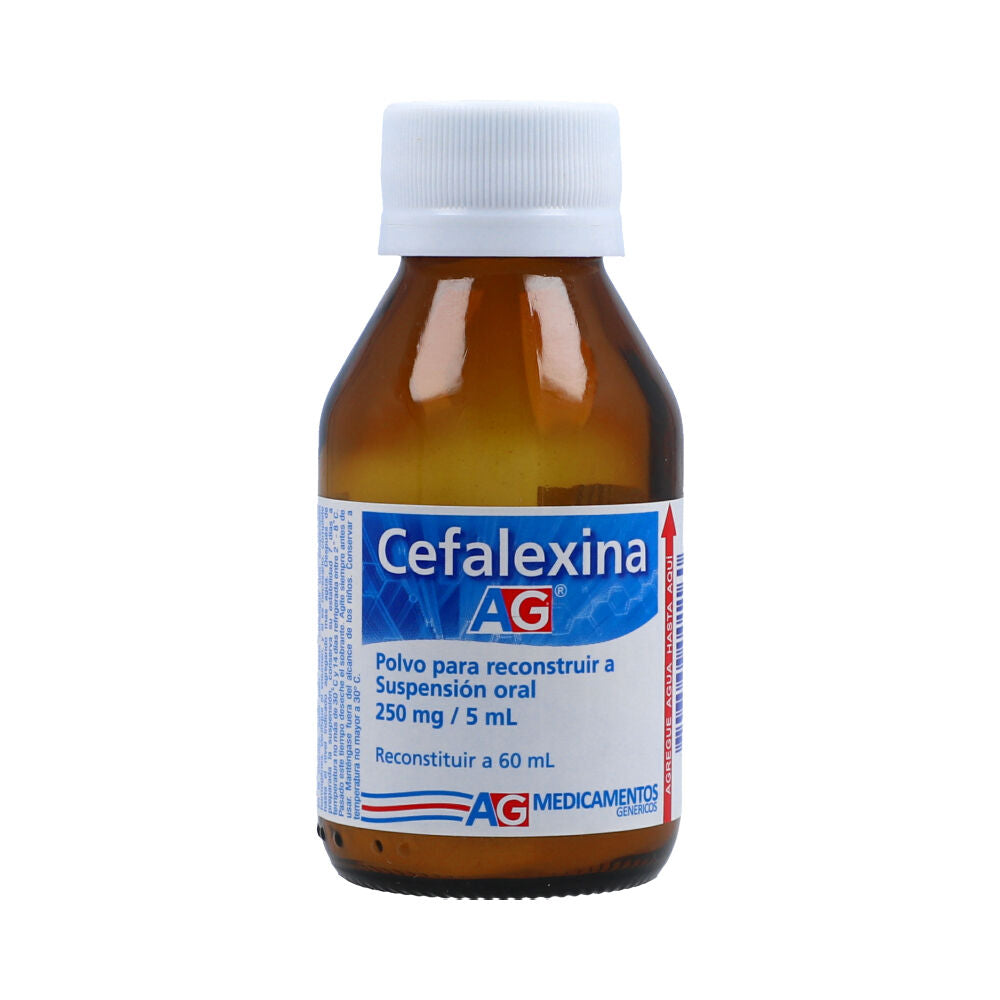 Cefalexina 250mg suspensión x 60 ml (AG)