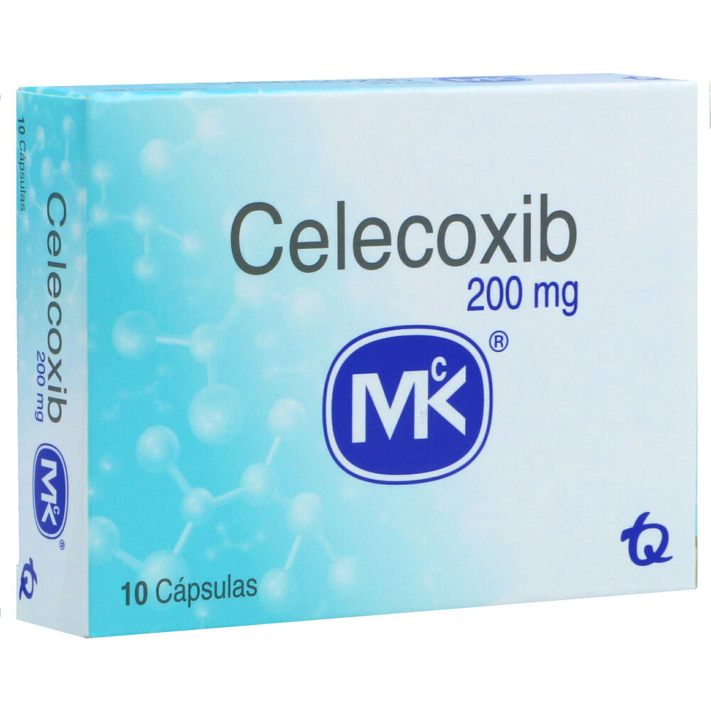 Celecoxib 200 mg x 10 cápsulas (MK)