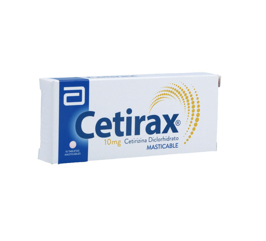 Cetirax 10 mg x 10 tabletas