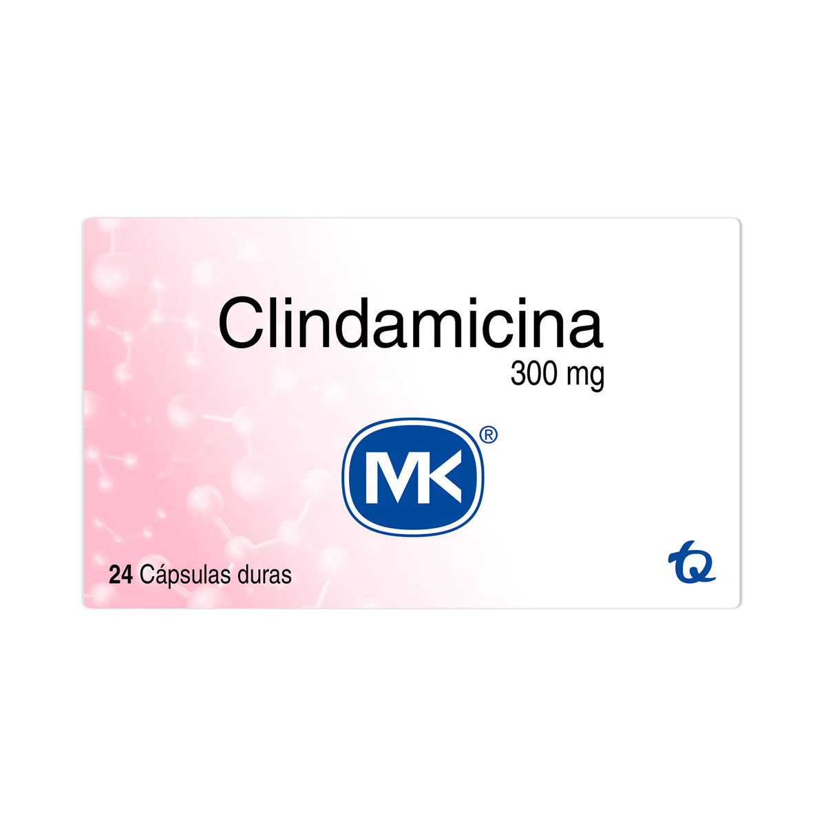 Clindamicina 300 mg x 24 cápsulas (MK)
