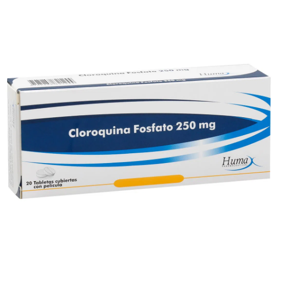 Cloroquina Fosfato 250 mg
