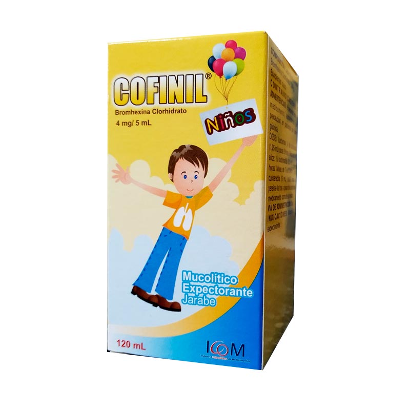 Cofinil 4 mg/5 ml niños x 120 ml