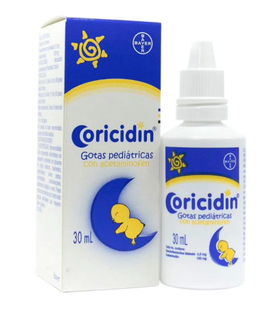 Coricidin gotas x 30 ml