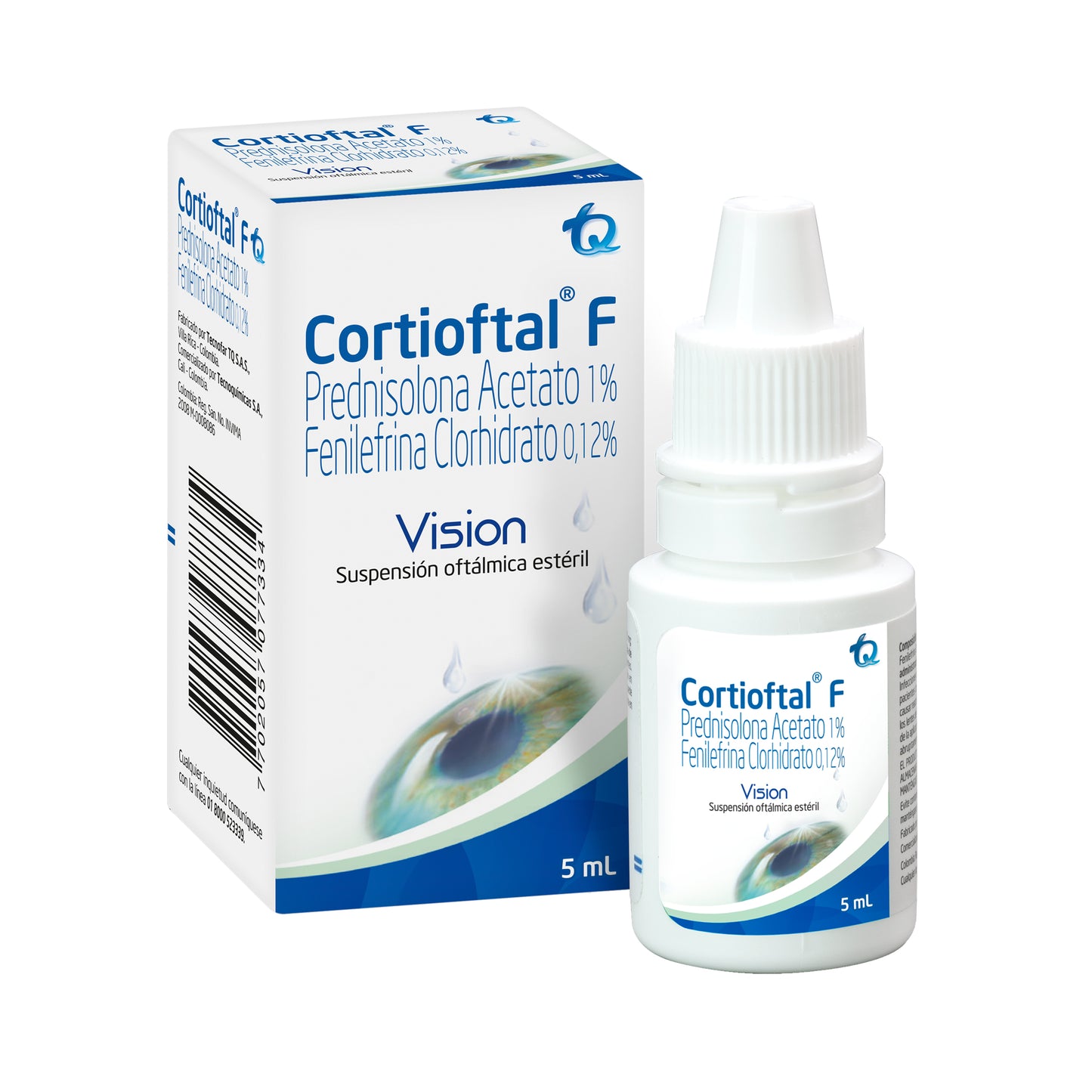 Cortioftal F suspensión oftálmica x 5 ml