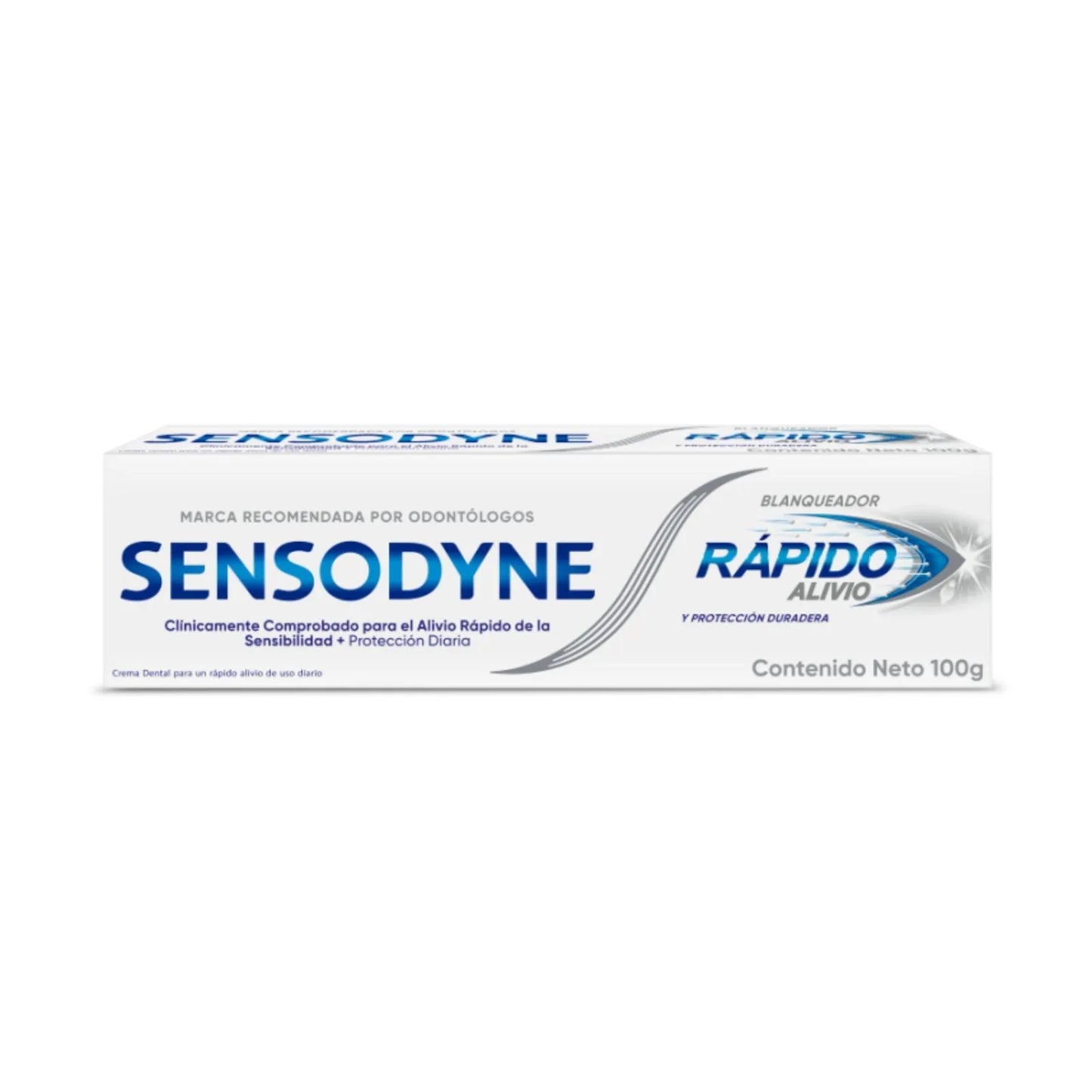 Crema Sensodyne Rápido Alivio Blanqueadora x 100 gramos