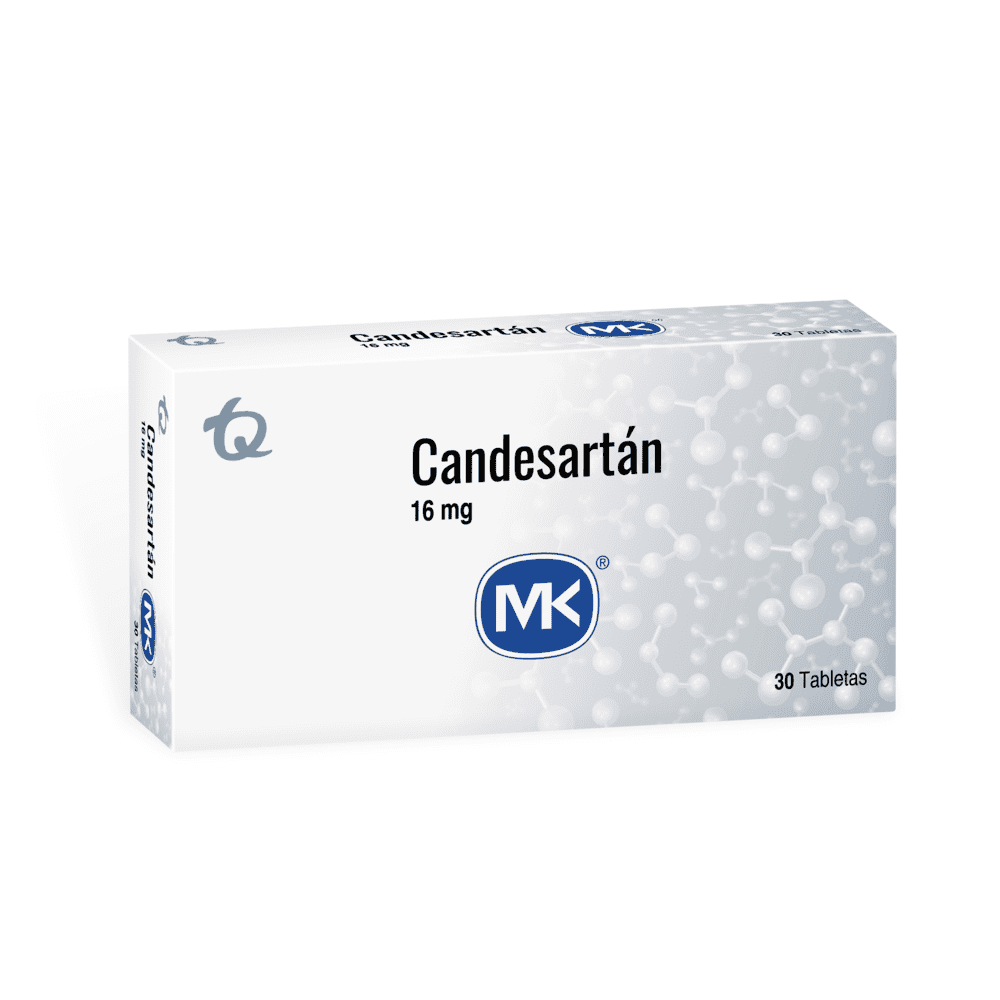 Candesartan 16 mg x 30 tabletas (MK)