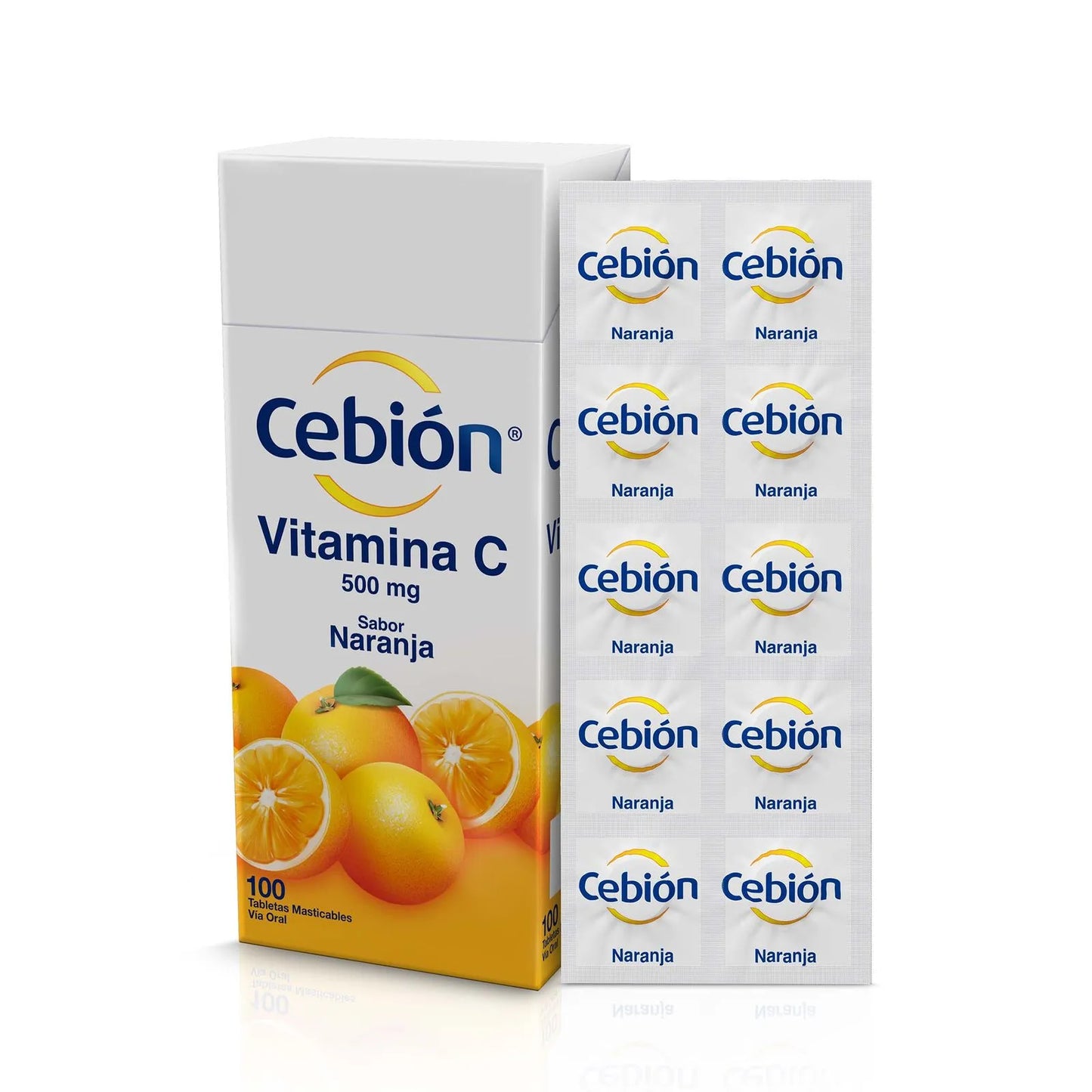 Cebion Masticable Sabor Naranja