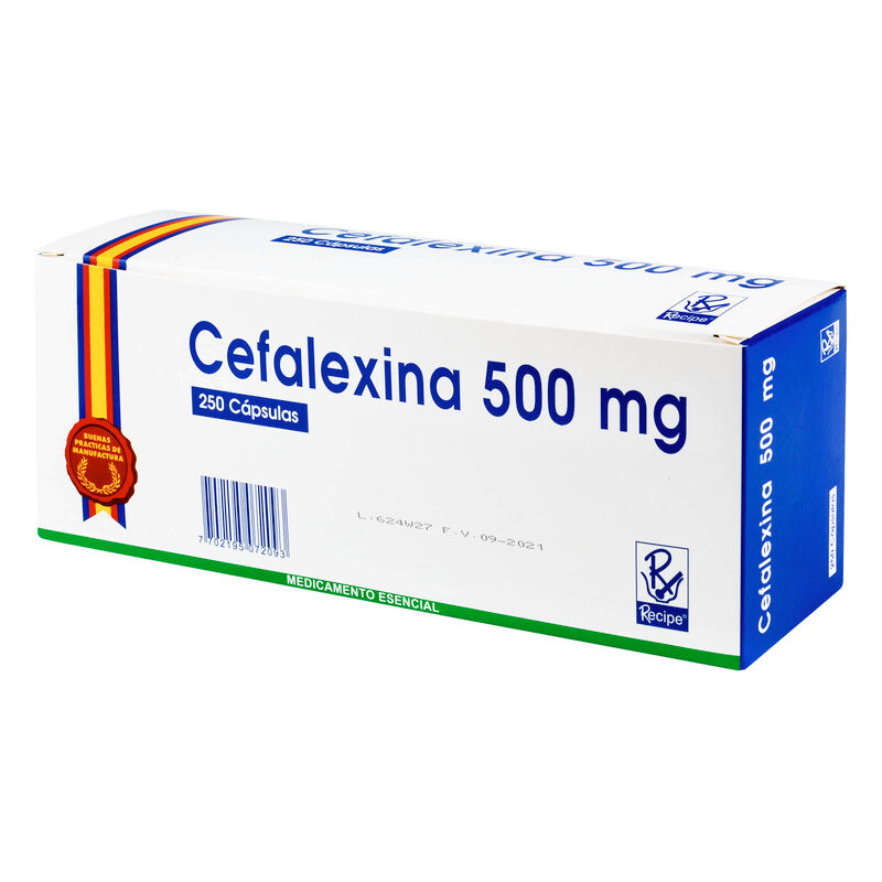 Cefalexina 500 mg (Recipe)