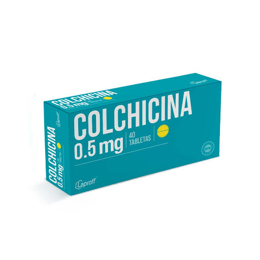 Colchicina 0.5 mg x 40 tabletas (Laproff)