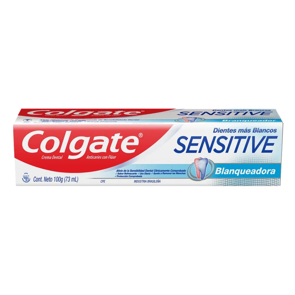 Crema Colgate Sensitive Blanqueadora x 100 gramos
