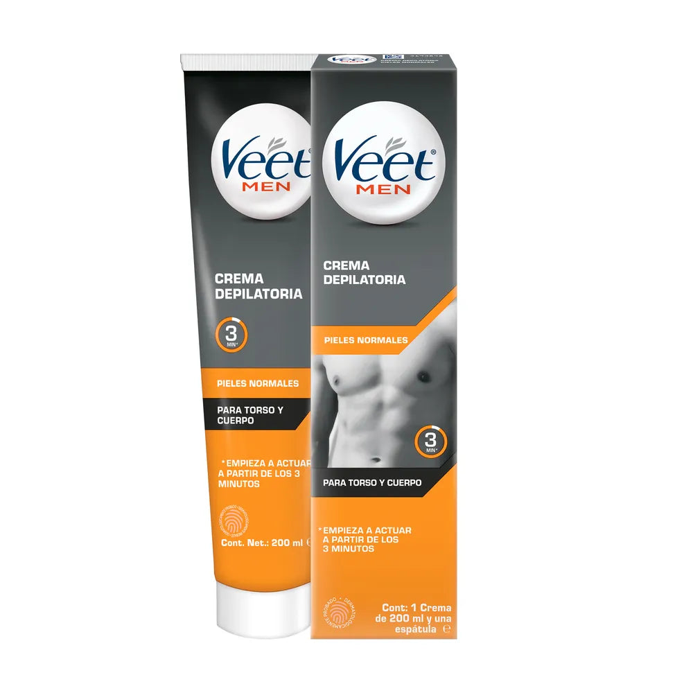 Crema Depilatoria Veet Men Piel Normal x 200mL