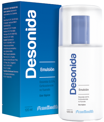 Desonida 0.05% emulsión x 120 ml