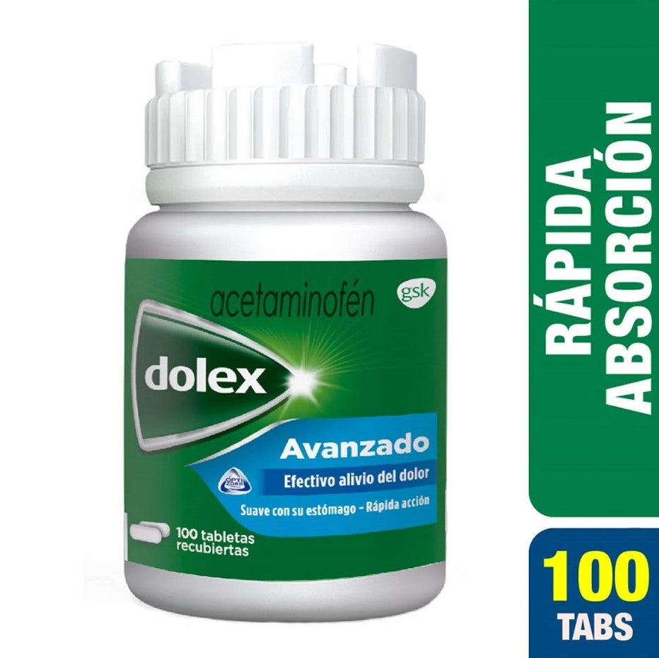 Dolex Avanzado x 100 tabletas