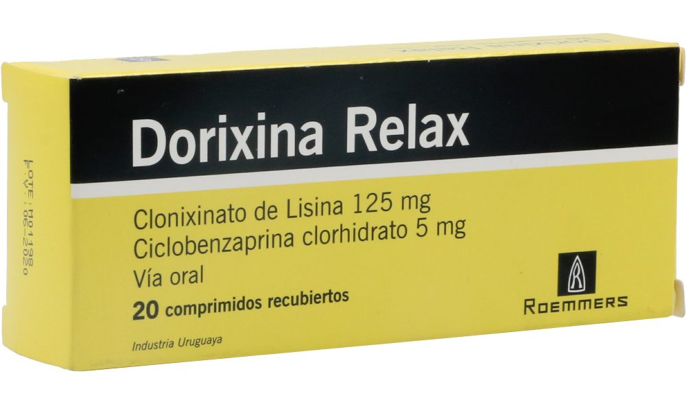 Dorixina Relax 125/5 mg x 20 tabletas