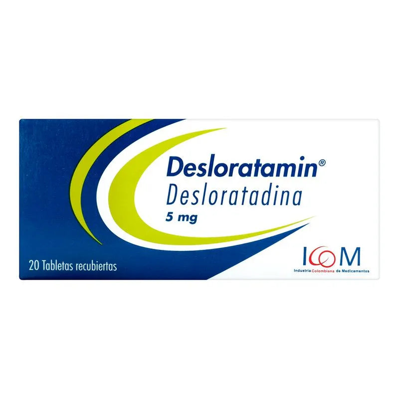 Desloratamin 5 mg x 20 tabletas