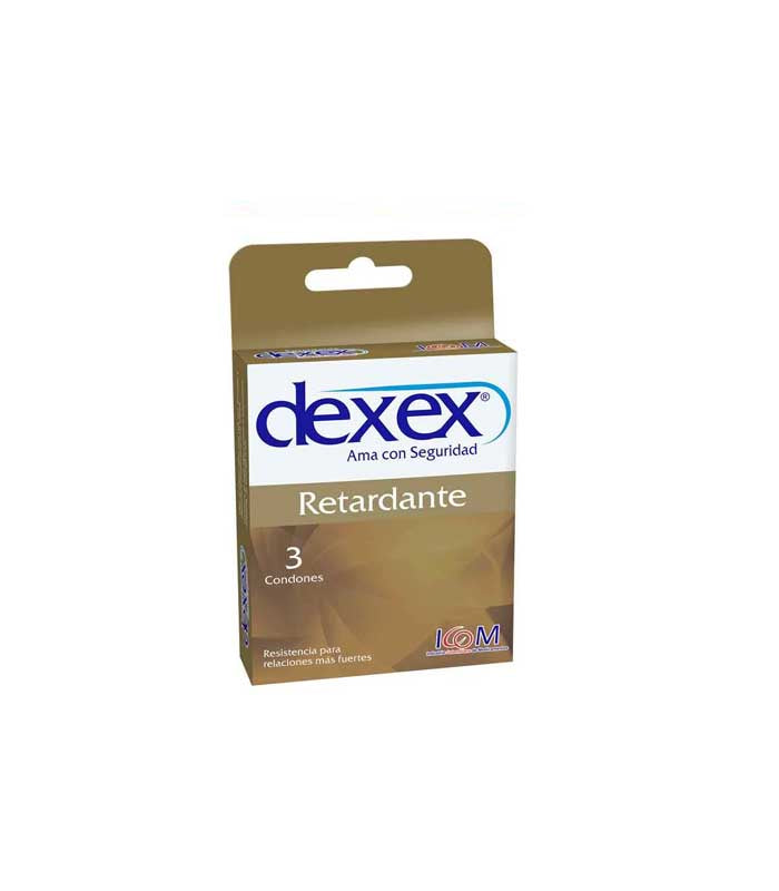 Preservativo Dexex Retardante x 3 unidades