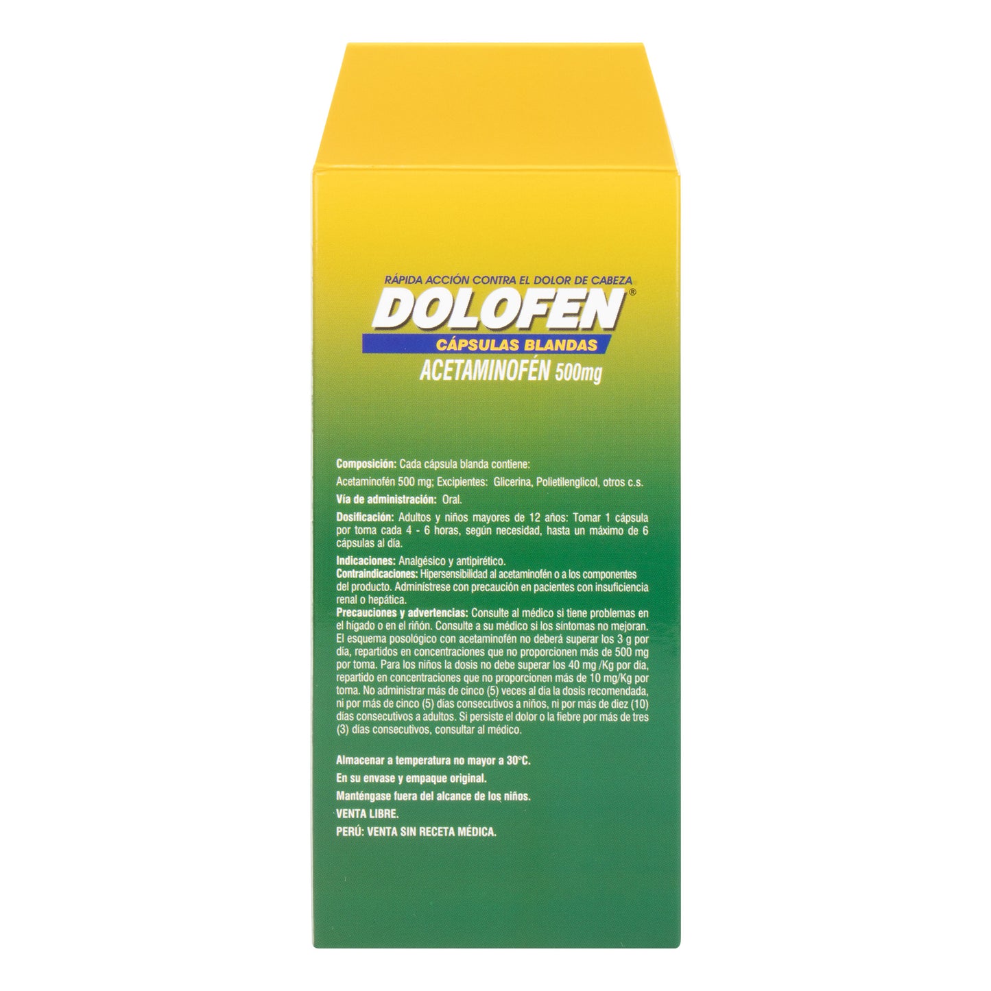 Dolofen 500 mg x 60 cápsulas