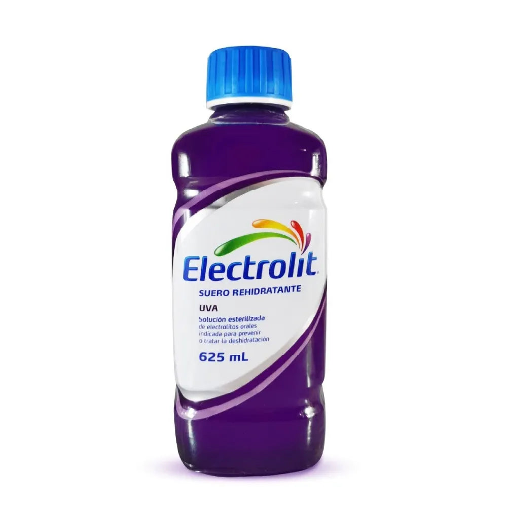 Electrolit Suero Rehidratante Sabor a Uva x 625mL