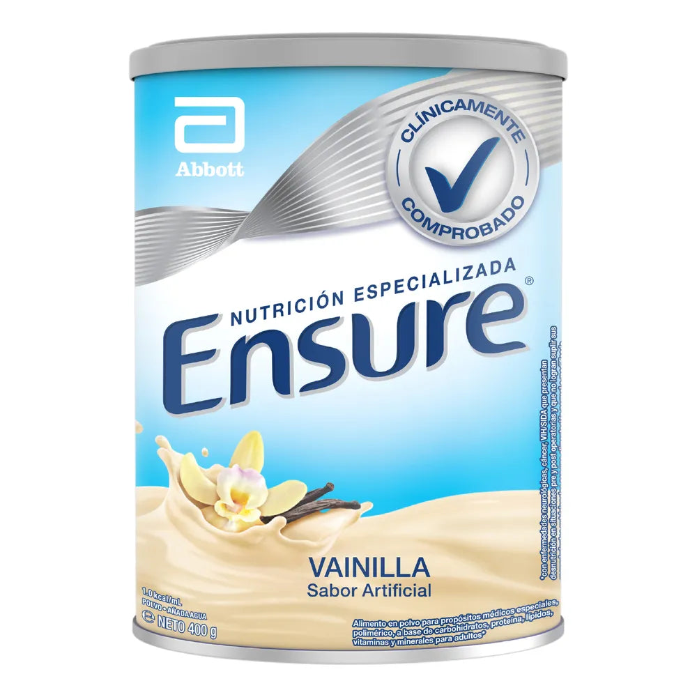 Ensure Fos polvo vainilla x 400 gramos