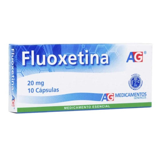 Fluoxetina 20 mg x 10 cápsulas (AG)