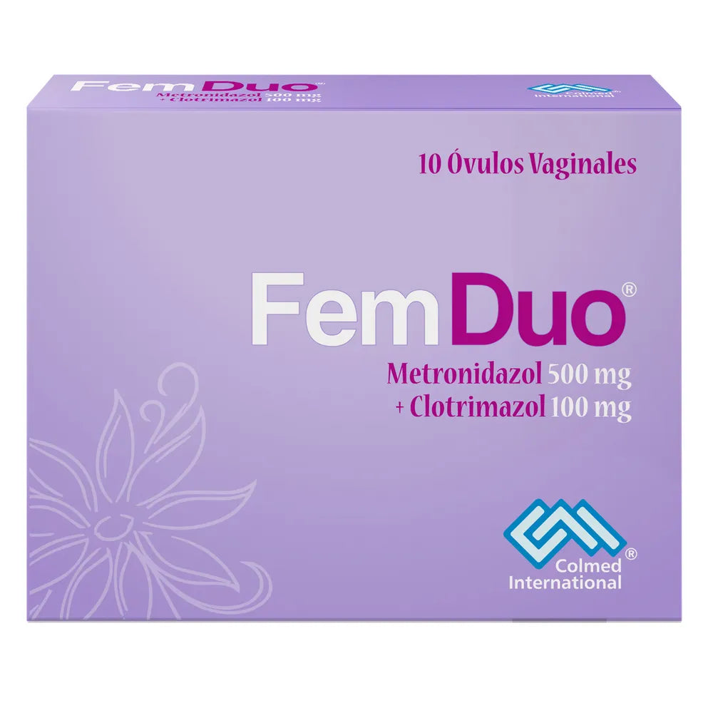 Fem Duo 500 mg x 10 óvulos