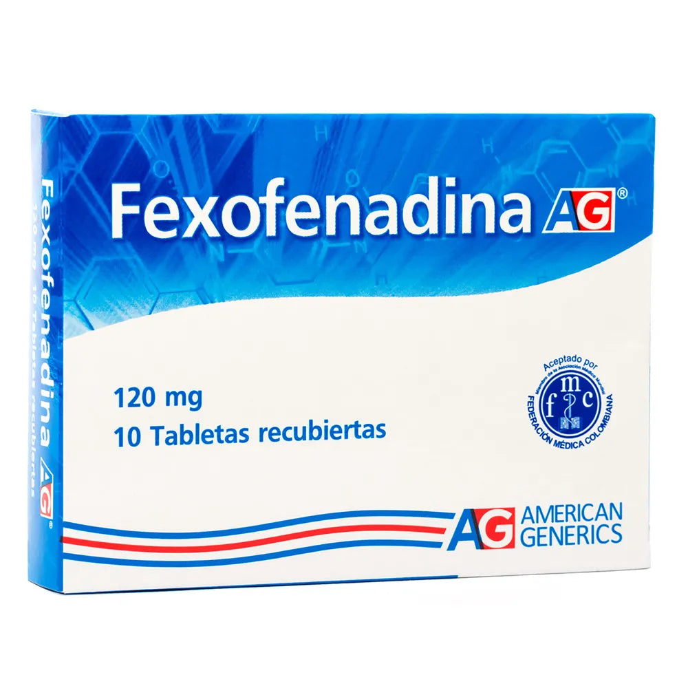 Fexofenadina 120 mg (Ag)