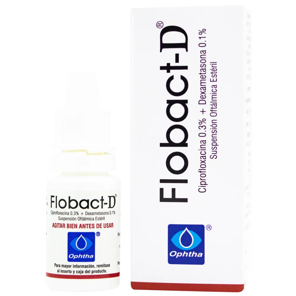 Flobact D suspensión oftálmica x 5ml