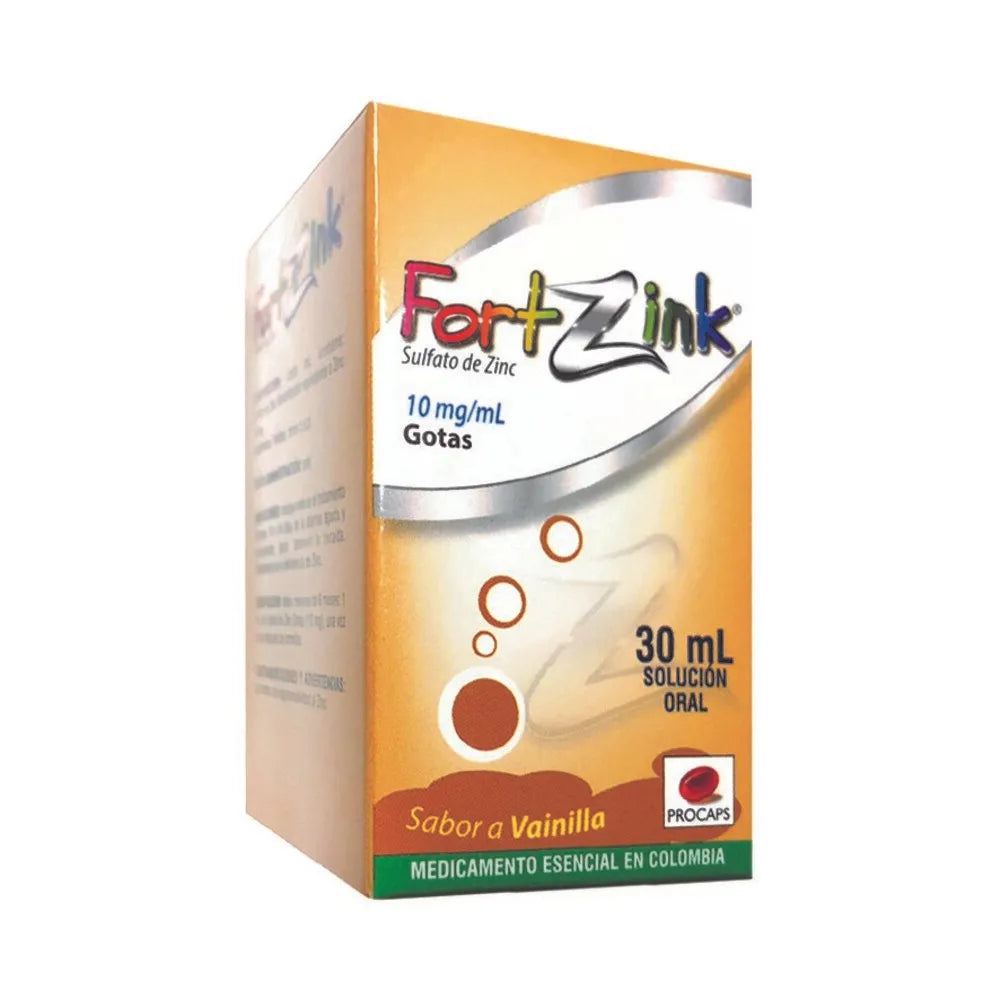 Fortzink 10 mg/ml gotas x 30 ml