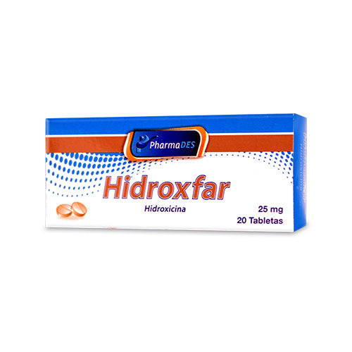 Hidroxfar 25 mg (Hidroxicina)