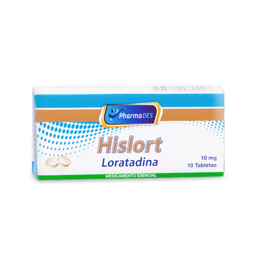 Hislort 10 mg x 10 tab