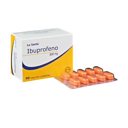 Ibuprofeno 800 mg x 50 tabletas (La Sante)