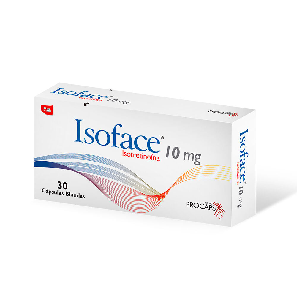 Isoface 10 mg x 30 cápsulas