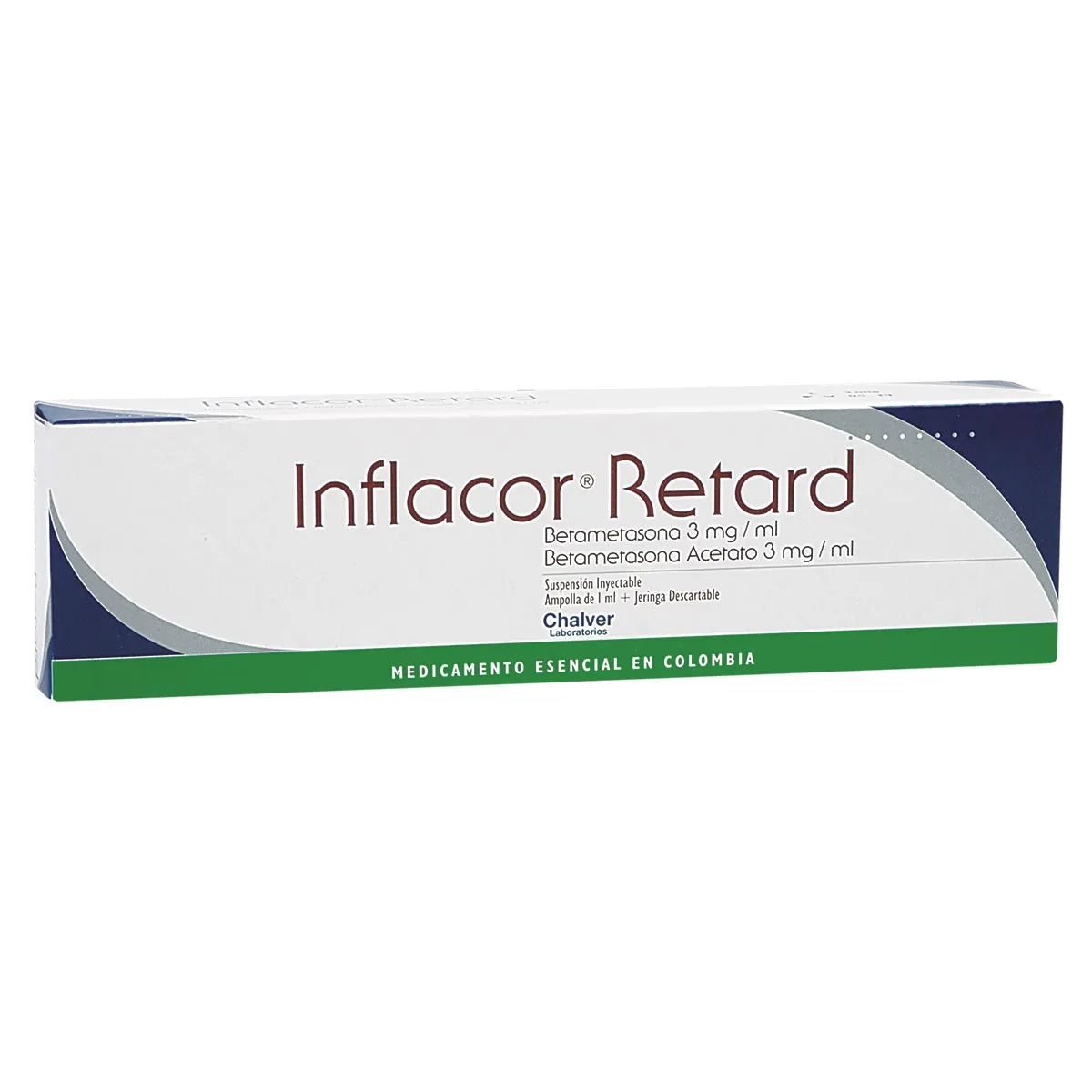 Inflacor Retard Inyectable 3mg/3mg