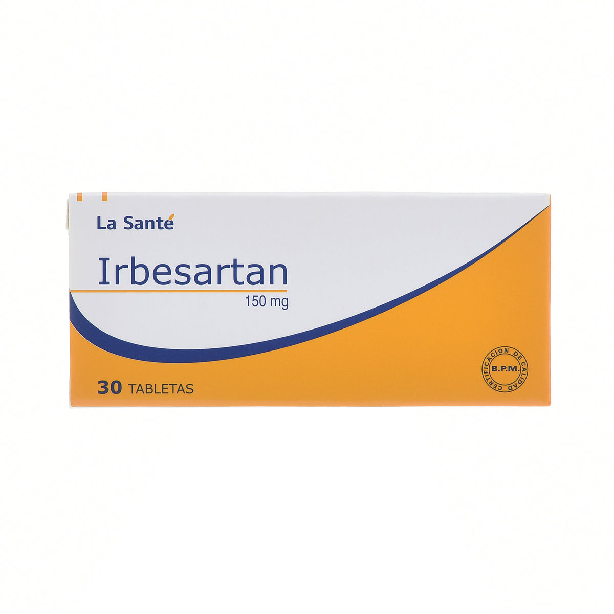 Irbesartan 150 mg x 30 tabletas (La Sante)