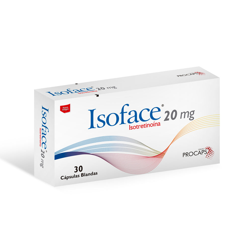 Isoface 20 mg x 30 cápsulas