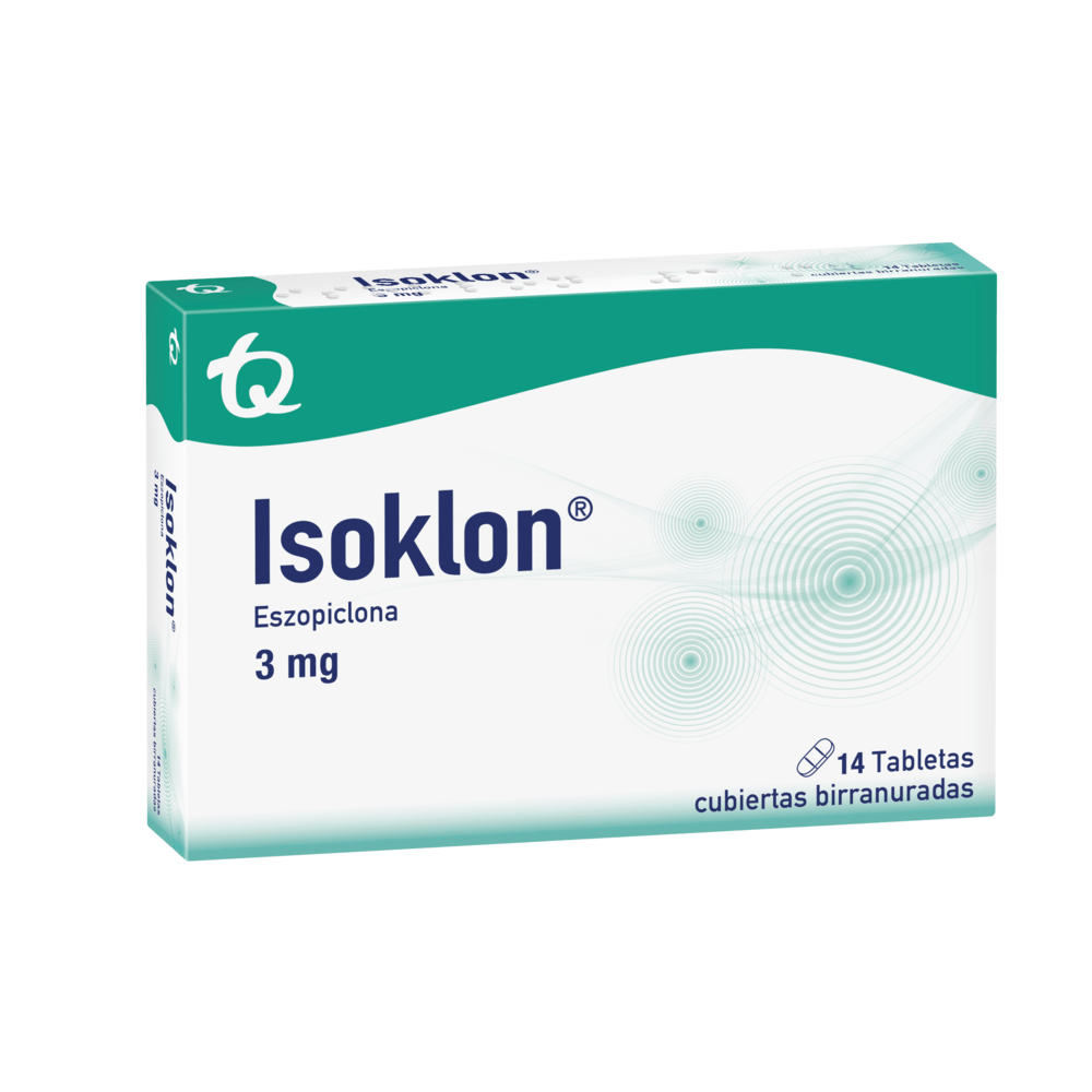 Isoklon 3 mg x 14 tabletas