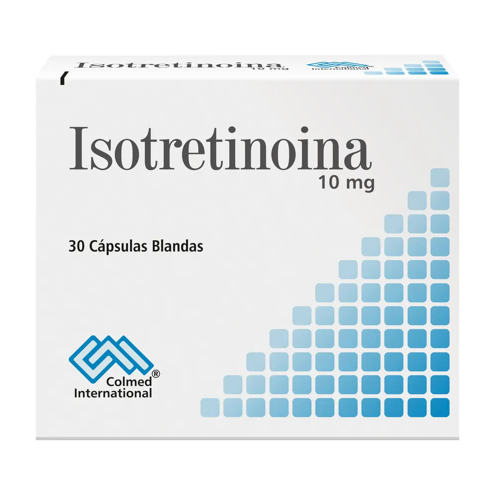 Isotretinoina 10 mg x 30 cápsulas (Colmed)