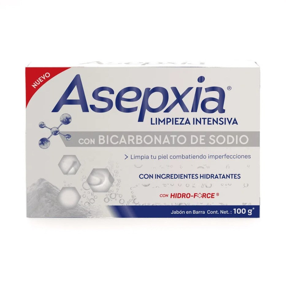 Jabón Asepxia Bicarbonato x 100g