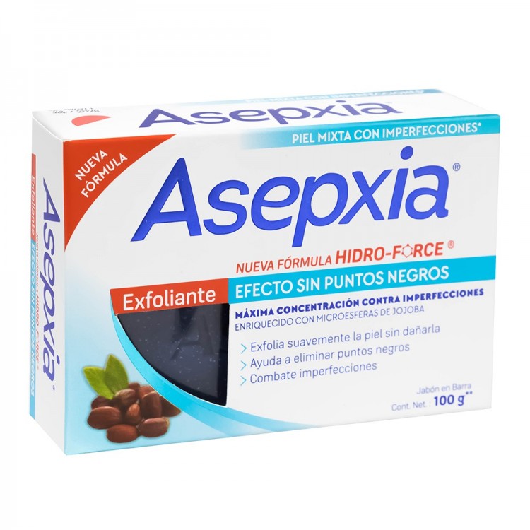 Jabón Asepxia Exfoliante x 100g