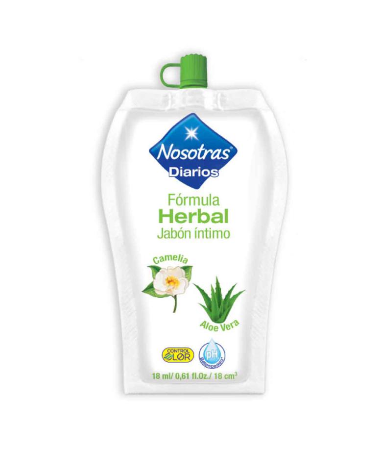 Jabón Intimo Nosotras Herbal x 18mL