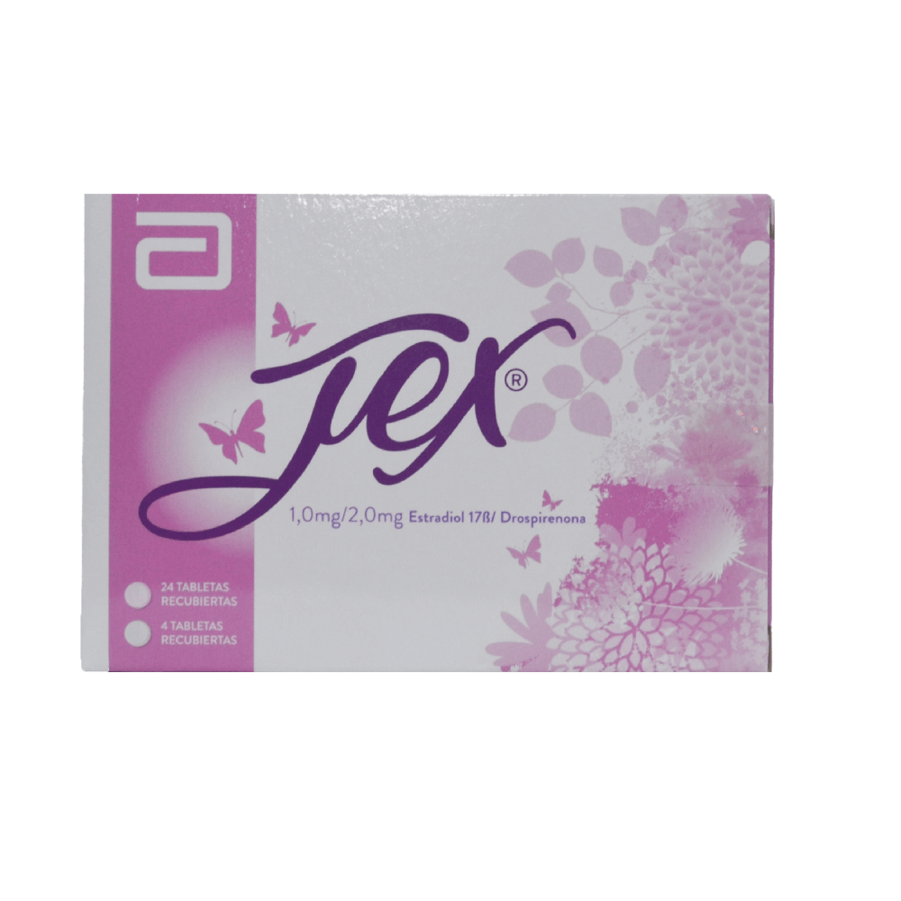 Jex 1.0/2.0 mg x 24 tabletas