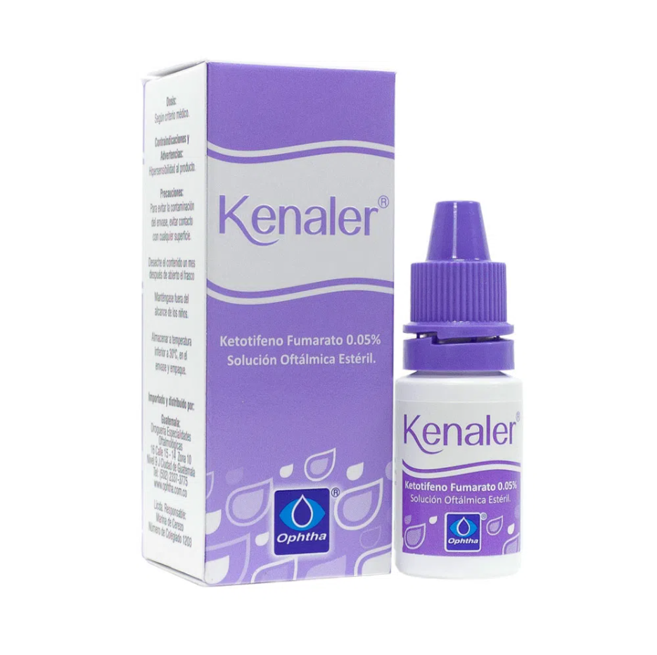 Kenaler 0.05% solución oftálmica x 5 ml