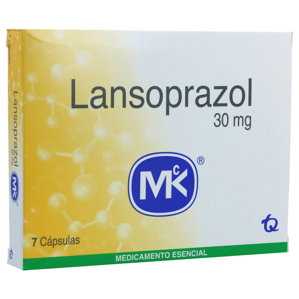 Lansoprazol 30 mg x 7 cápsulas (MK)