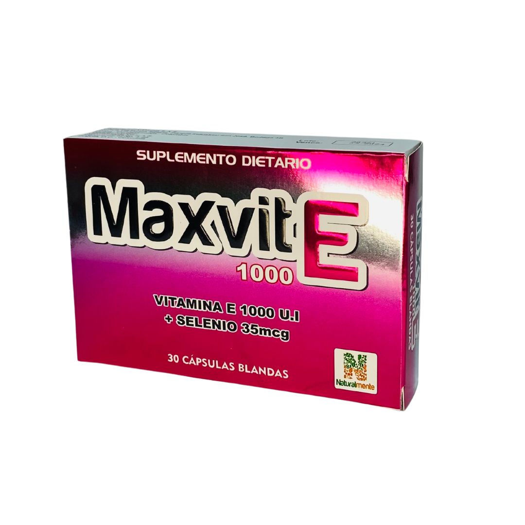 Maxvit E 1000+Selenio Naturalmente
